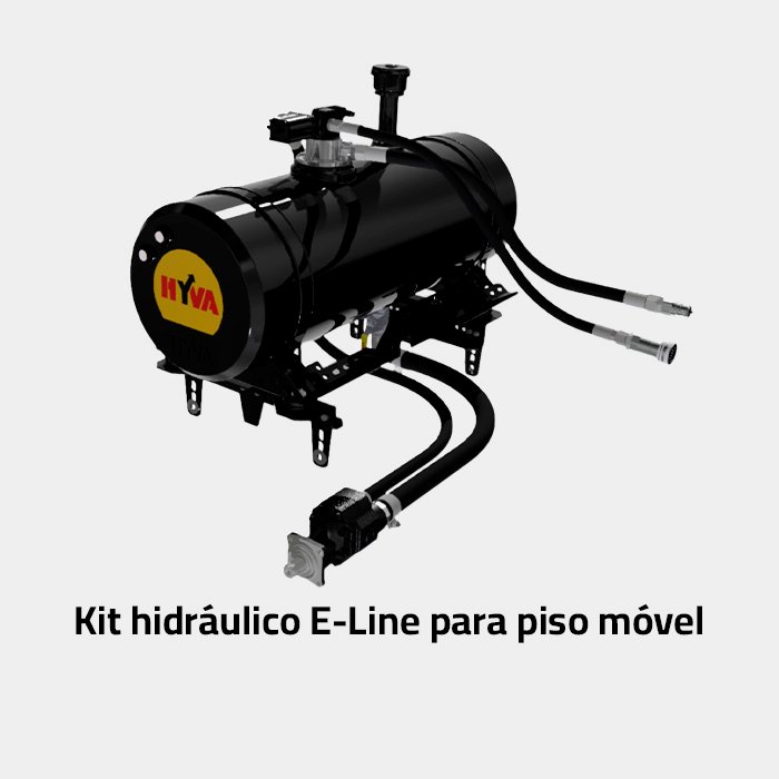 Kit hidráulico E-Line para piso móvel