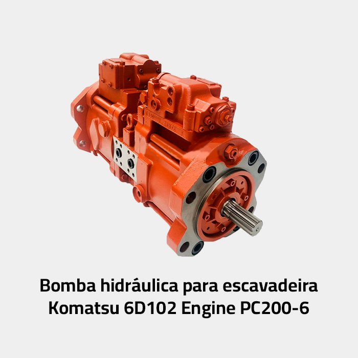 Komatsu 6D102 Engine PC200-6